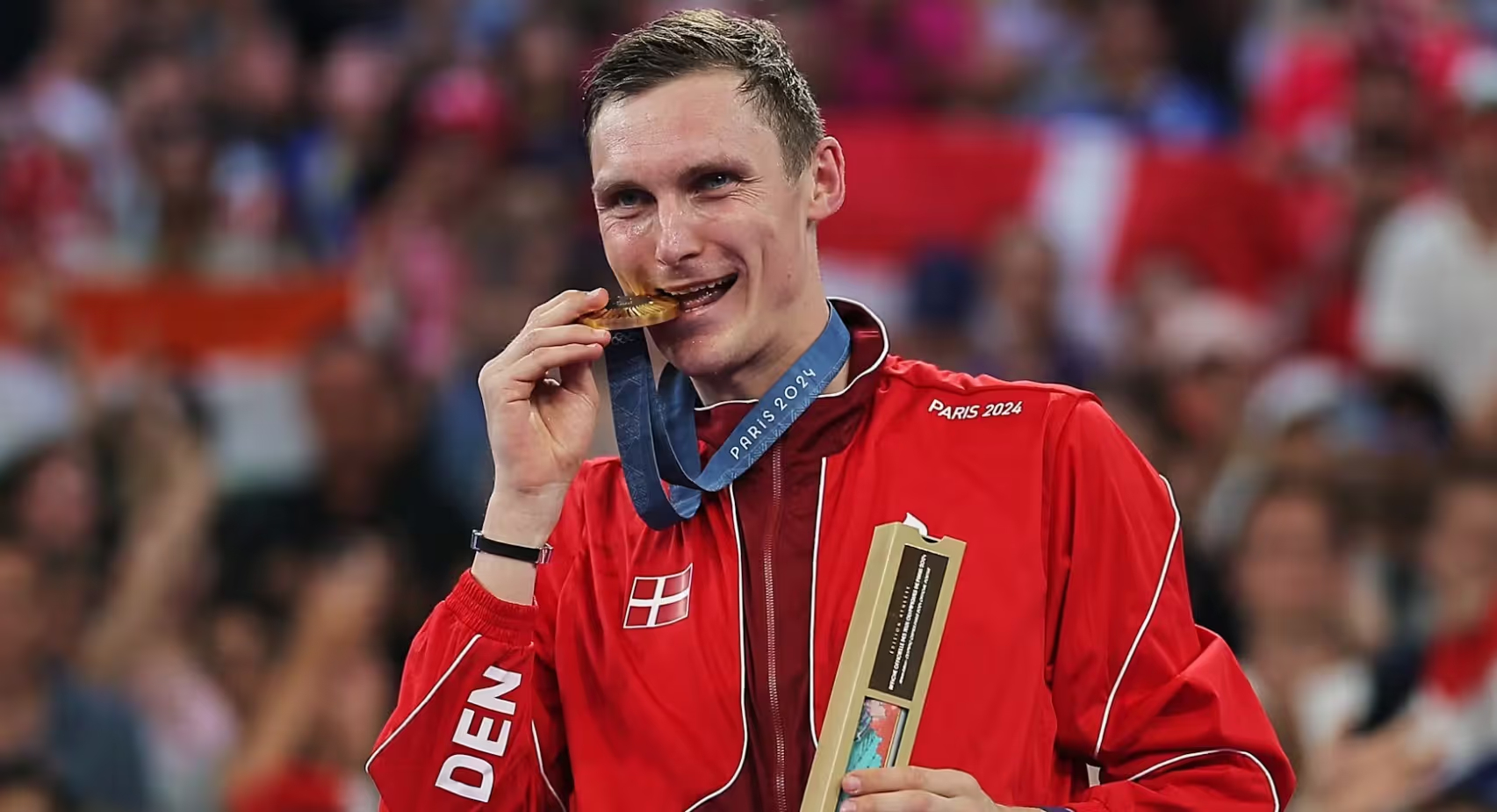 丹麦羽毛球队绝杀韩国羽毛球队，安赛龙统治全场